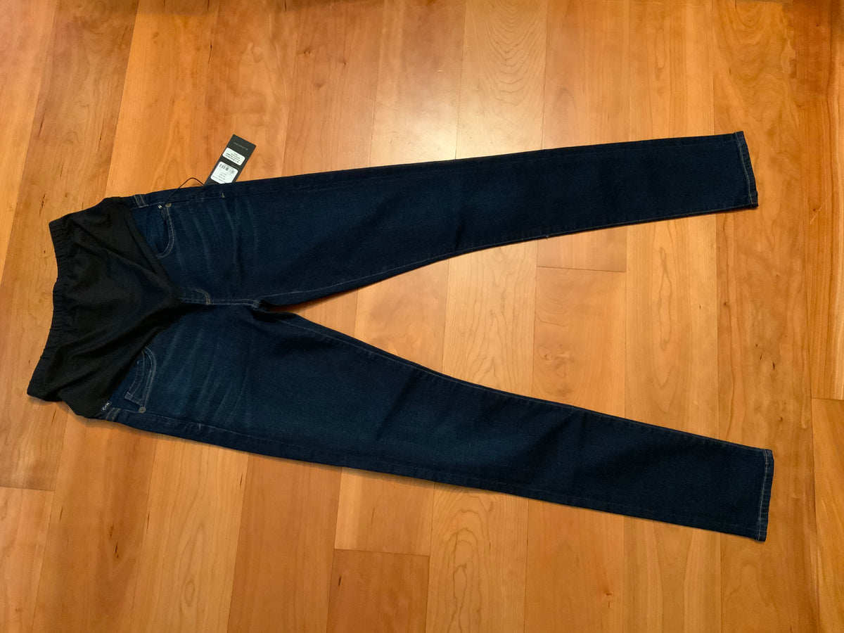 CITIZENS OF HUMANITY AVEDON SCULPT FIT OVER THE BELLY SKINNY LEG MATERNITY JEANS ladies