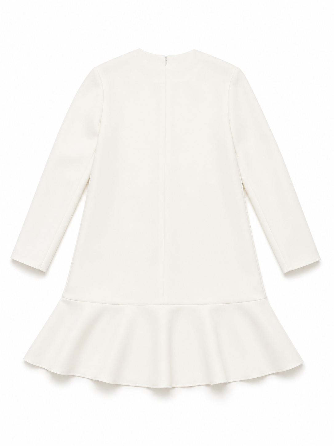 Red Valentino Ruffle Mini Dress – White ladies