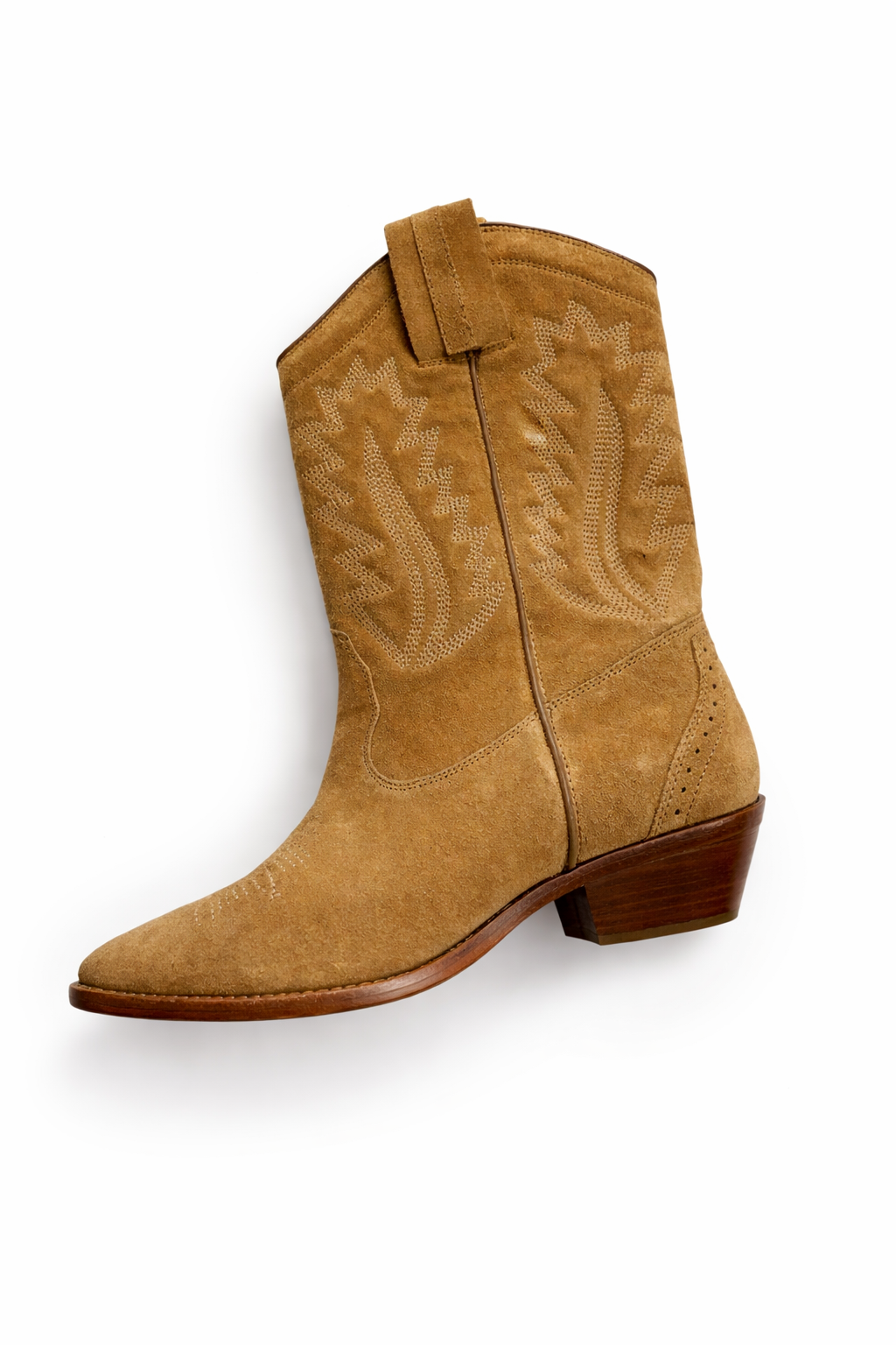 Polo Ralph Lauren Texan boots in suede leather size 8B 38 ladies