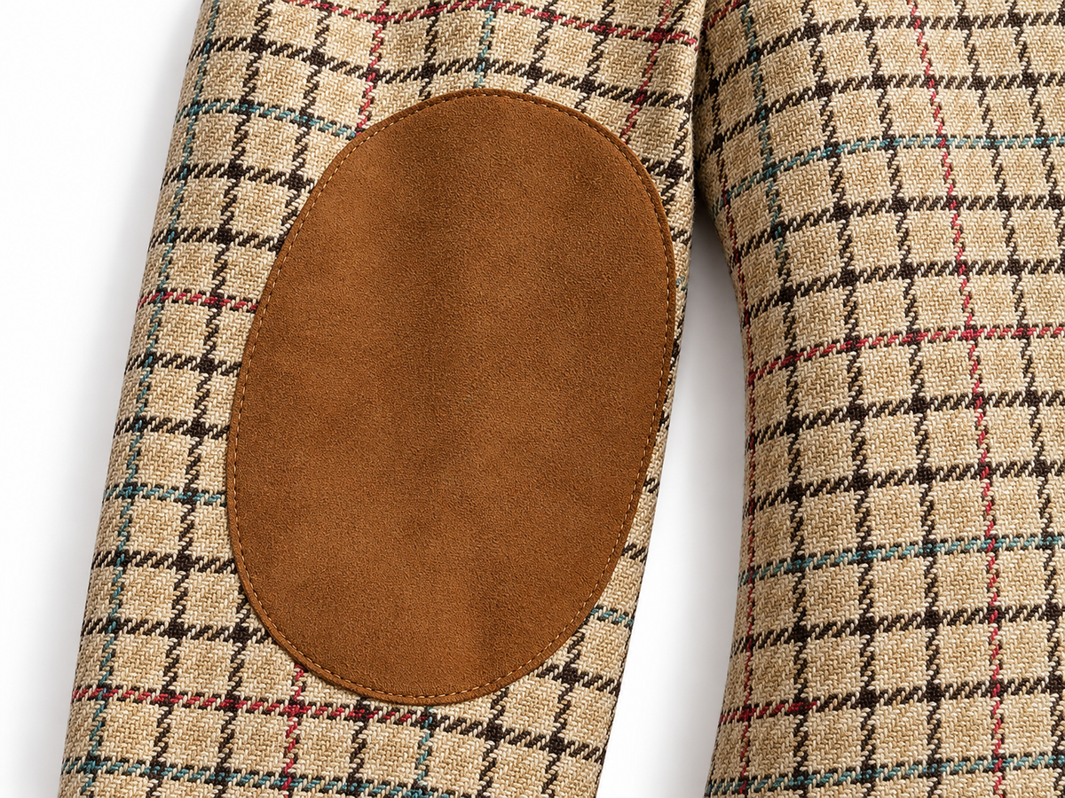 Polo Ralph Lauren Linen & Silk Checked Blazer – Size US 8 ladies