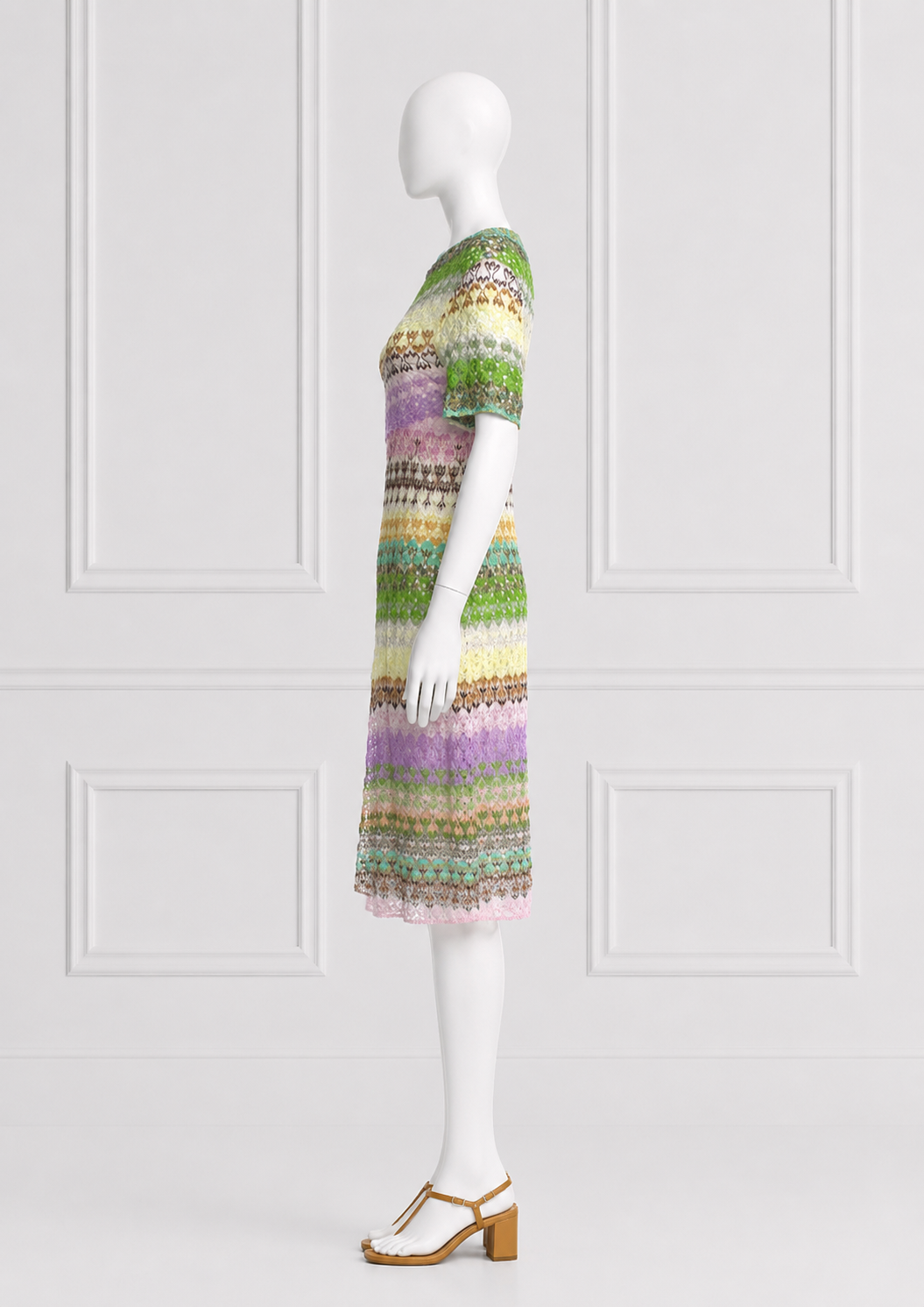 Missoni Striped Midi Dress – IT 42 / UK 10 / US 6 ladies