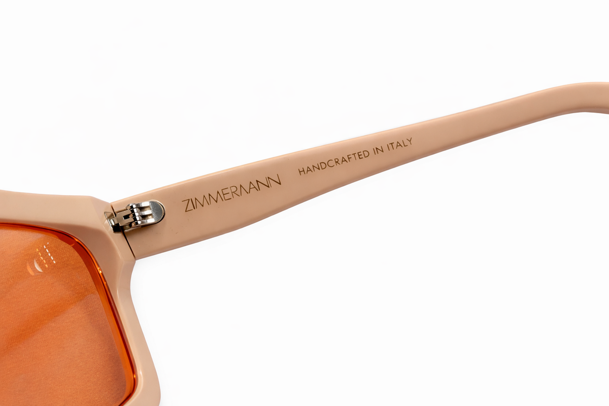 Zimmermann Prima Acetate & Metal Cat-Eye Sunglasses - Blush Pearl ladies