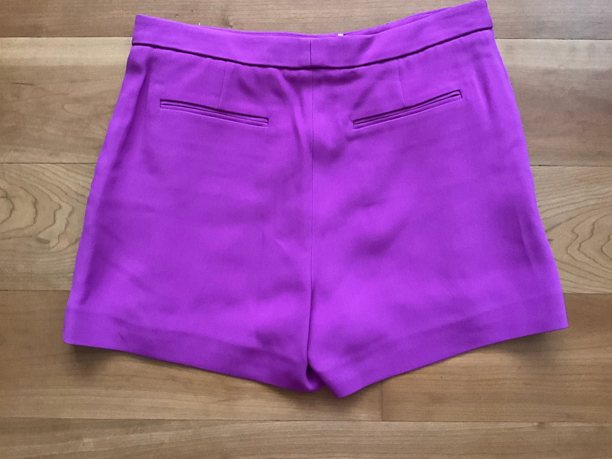ELIE SAAB UltraViolet Embellished Shorts Size F 38 US 6 UK 10 ladies