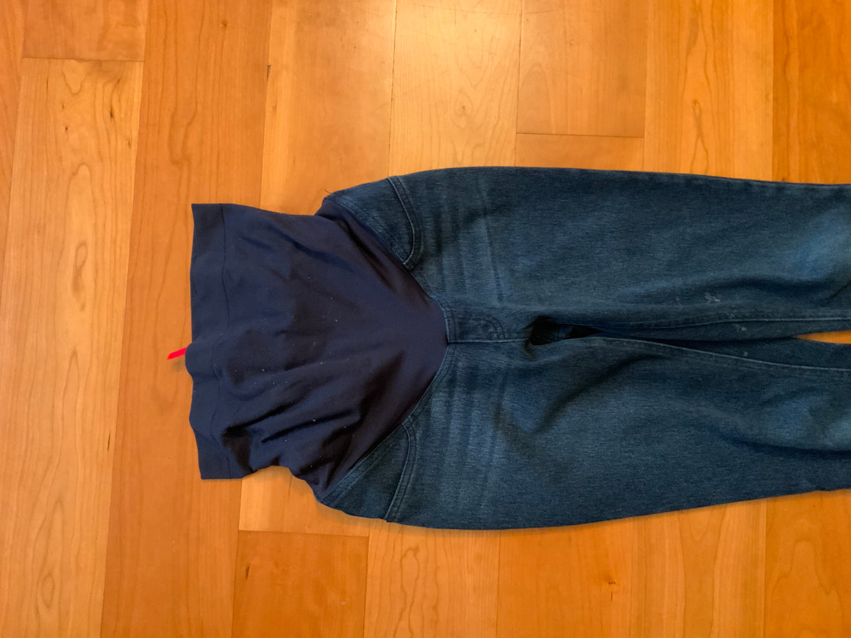 SPANX Mama Jean-ish Leggings Maternity Jeans Denim Size S/P small ladies