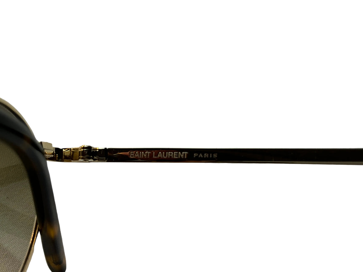 Saint Laurent SL301 LouLou Heart-Shape Gold Frame Sunglasses ladies