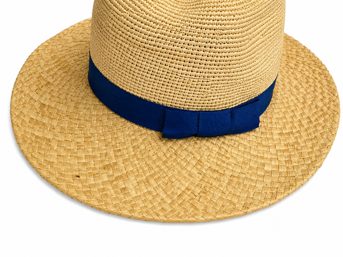 Prada Wide Brim Straw Sun Hat ladies