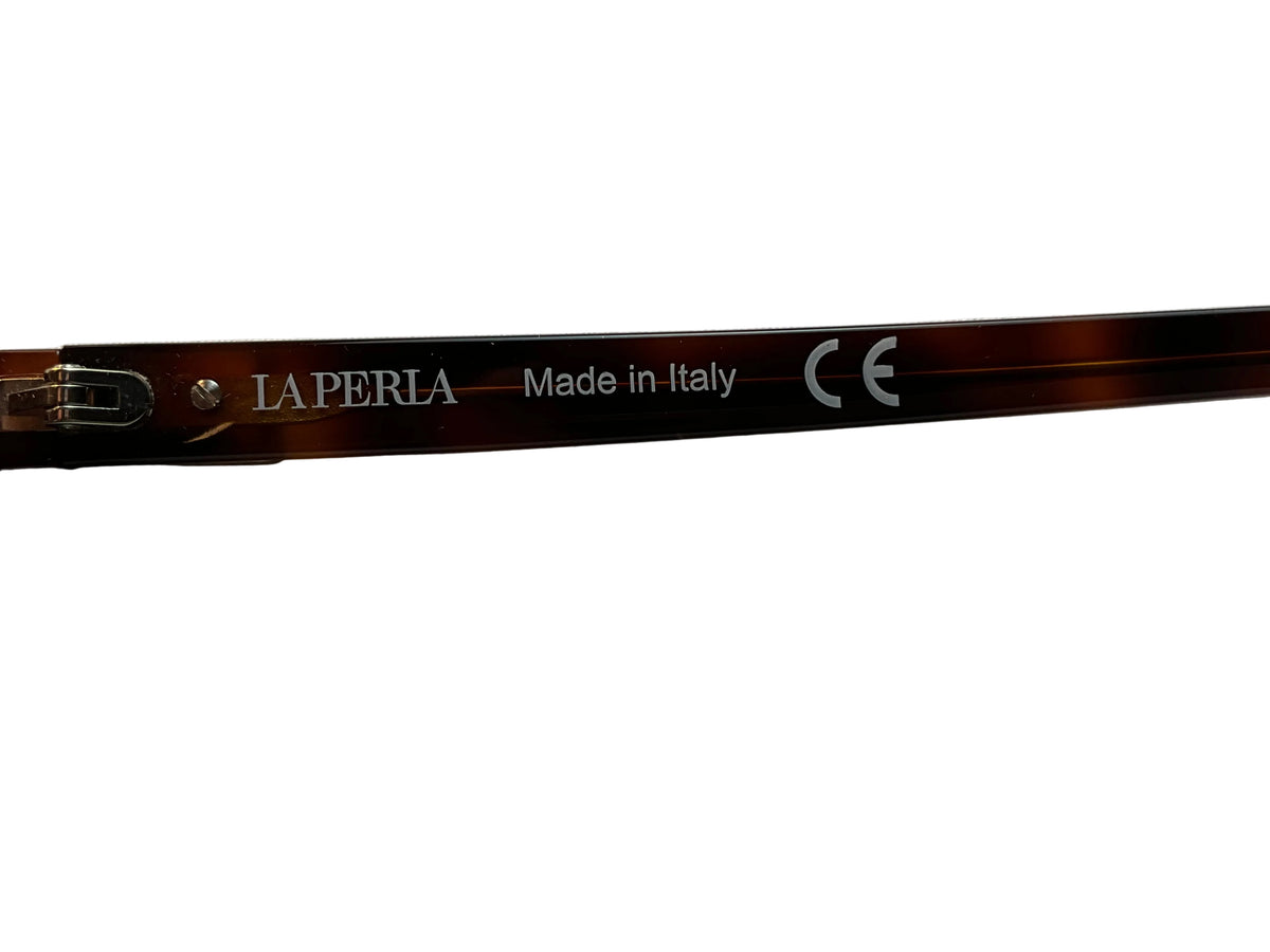 La Perla Tortoise Half Frames Sunglasses ladies
