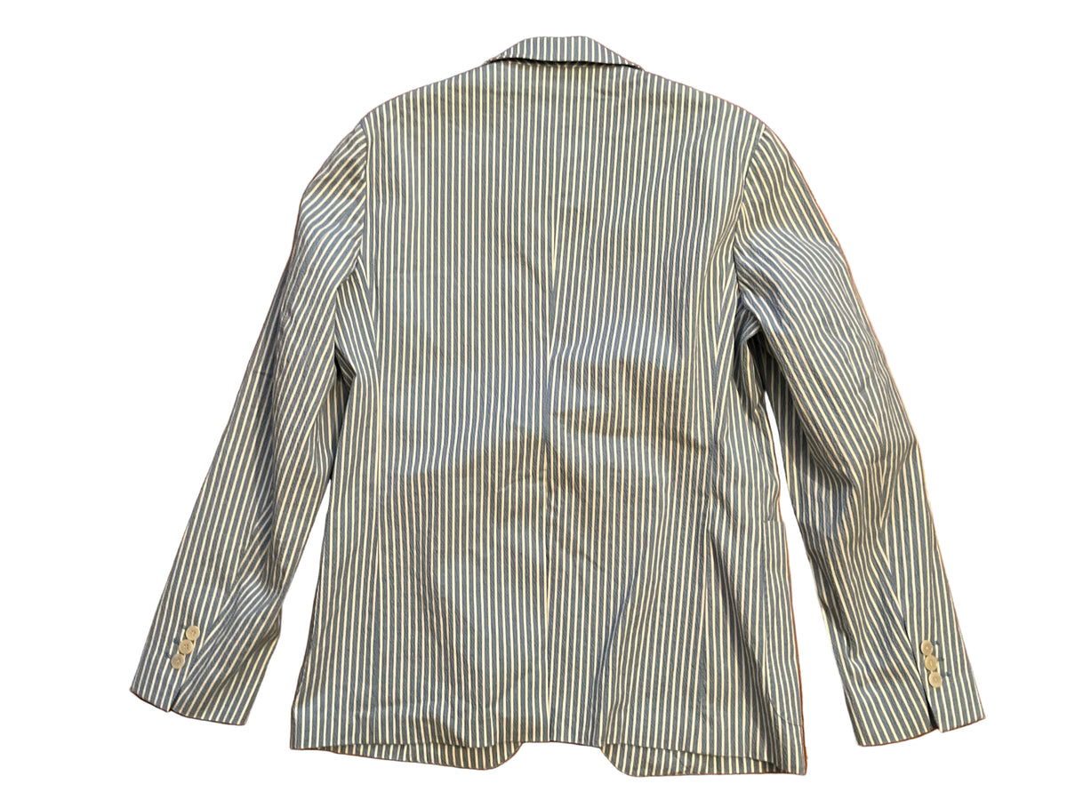 DE FURSAC STRIPS PATTERN BLAZER JACKET SIZE 50 MEN