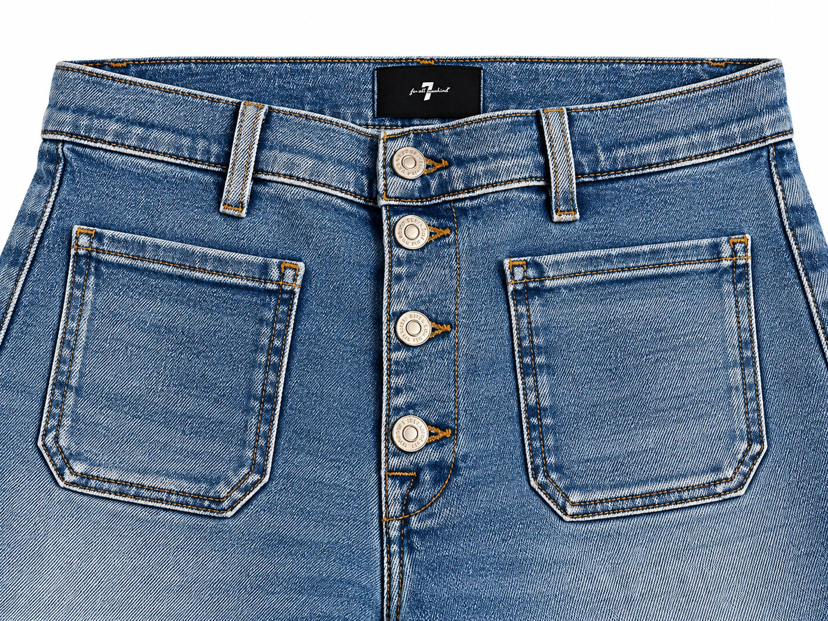 7 For All Mankind High-Waisted Wide-Leg Jeans ladies