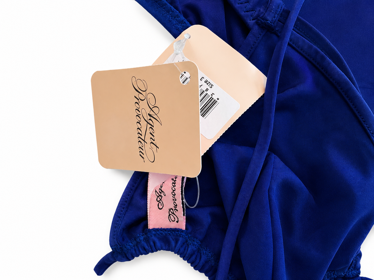 Agent Provocateur Fiorella Blue Bikini Set size 3 ladies