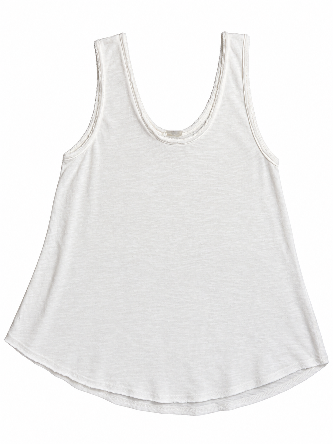 American Vintage White Cotton Tank Top – Size S ladies