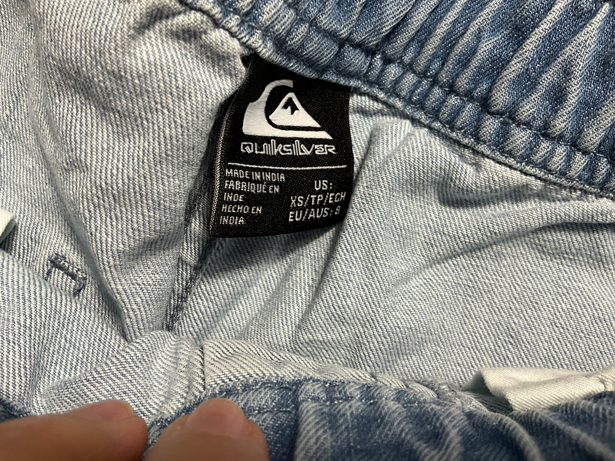 Quiksilver Boys’ Denim Pull-On Jeans – Size XS / Age 8 years children
