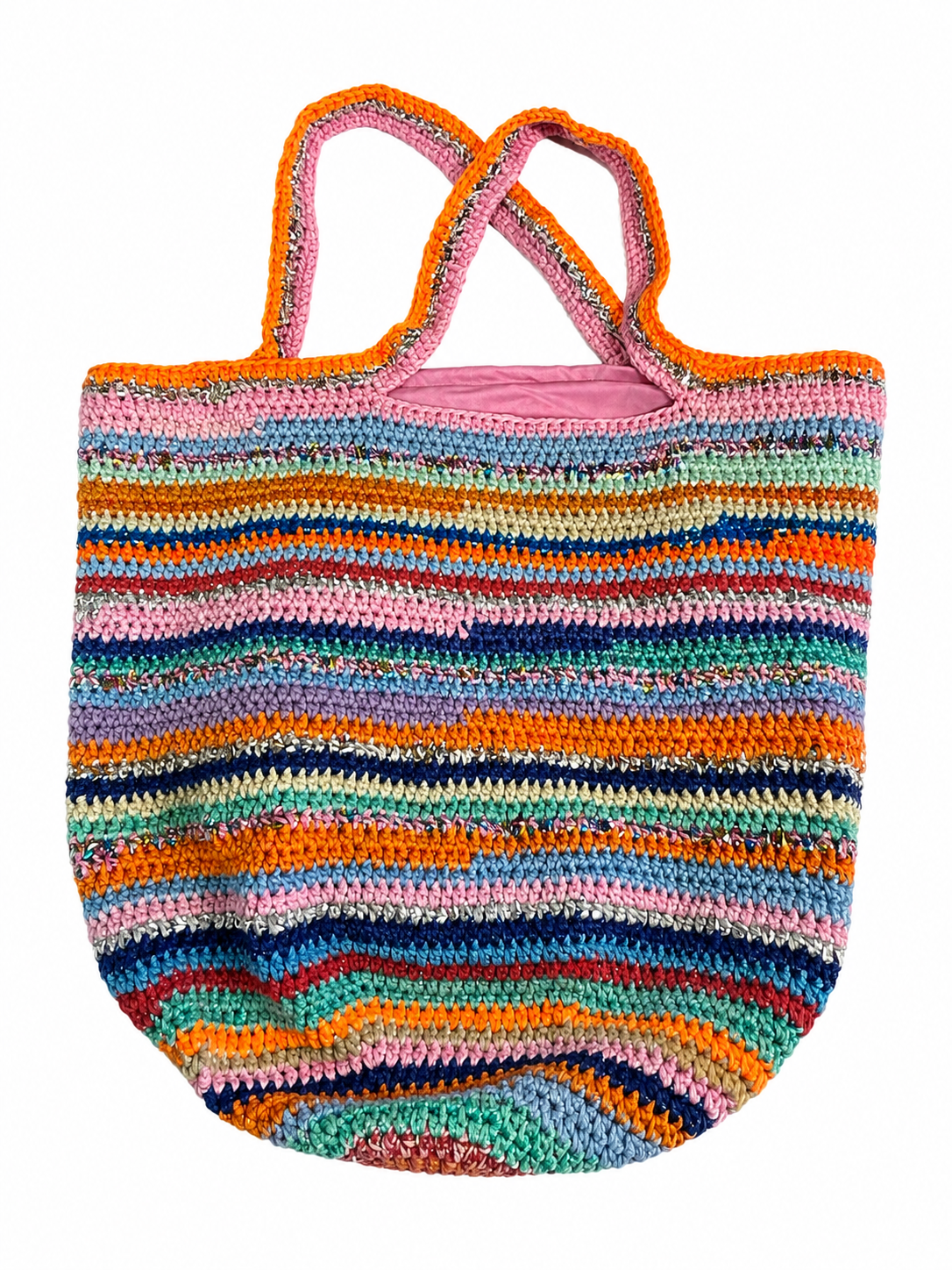 Nadia Dafri Bag Feriha Large Multicolor Hand made tote ladies