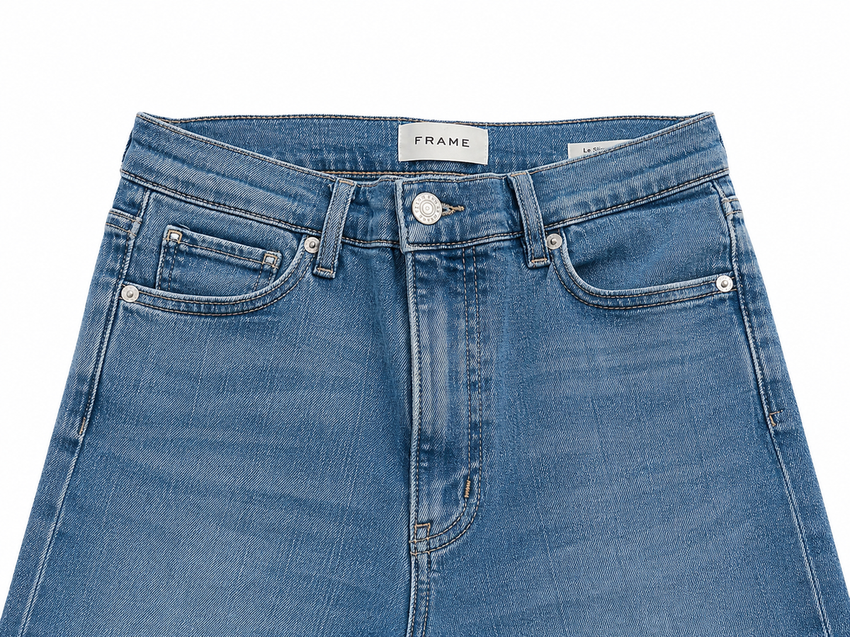 Frame Le Sleek straight-leg jeans denim size 27 ladies