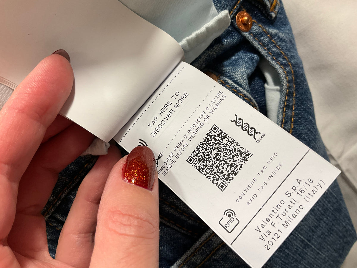 Valentino Blue jeans size 30 ladies