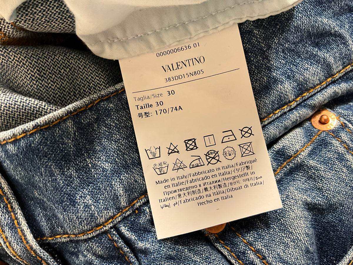Valentino Blue jeans size 30 ladies