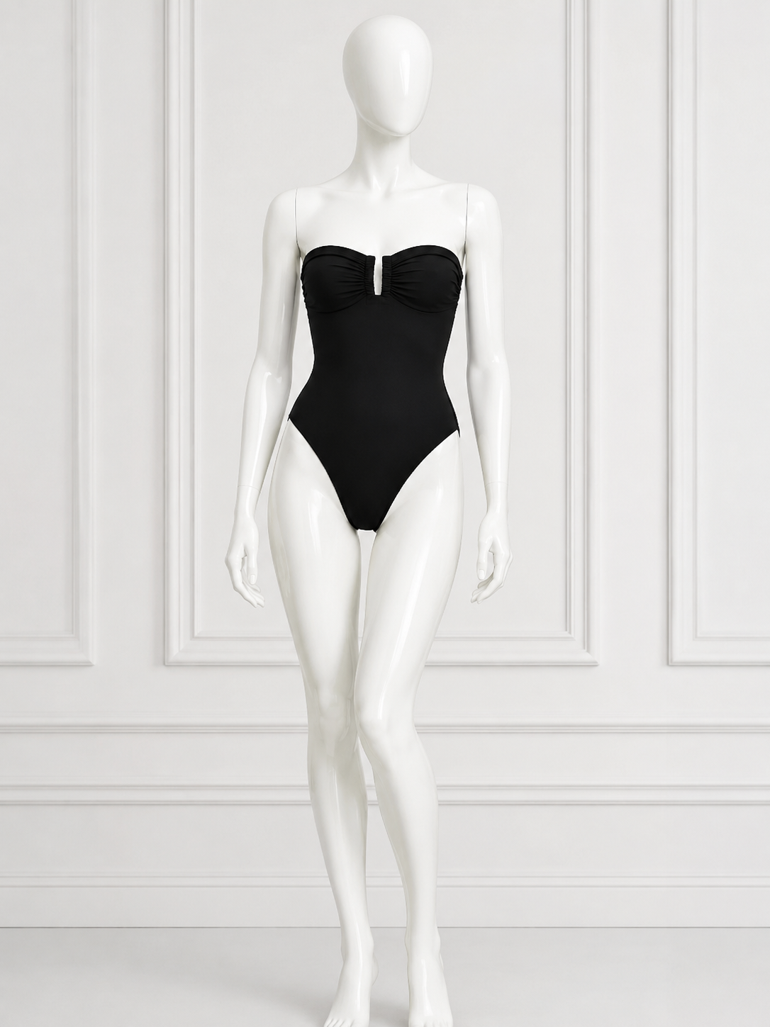 ERES Cassiopée Strapless One-Piece Swimsuit – Noir (Black) – 2026 Collection