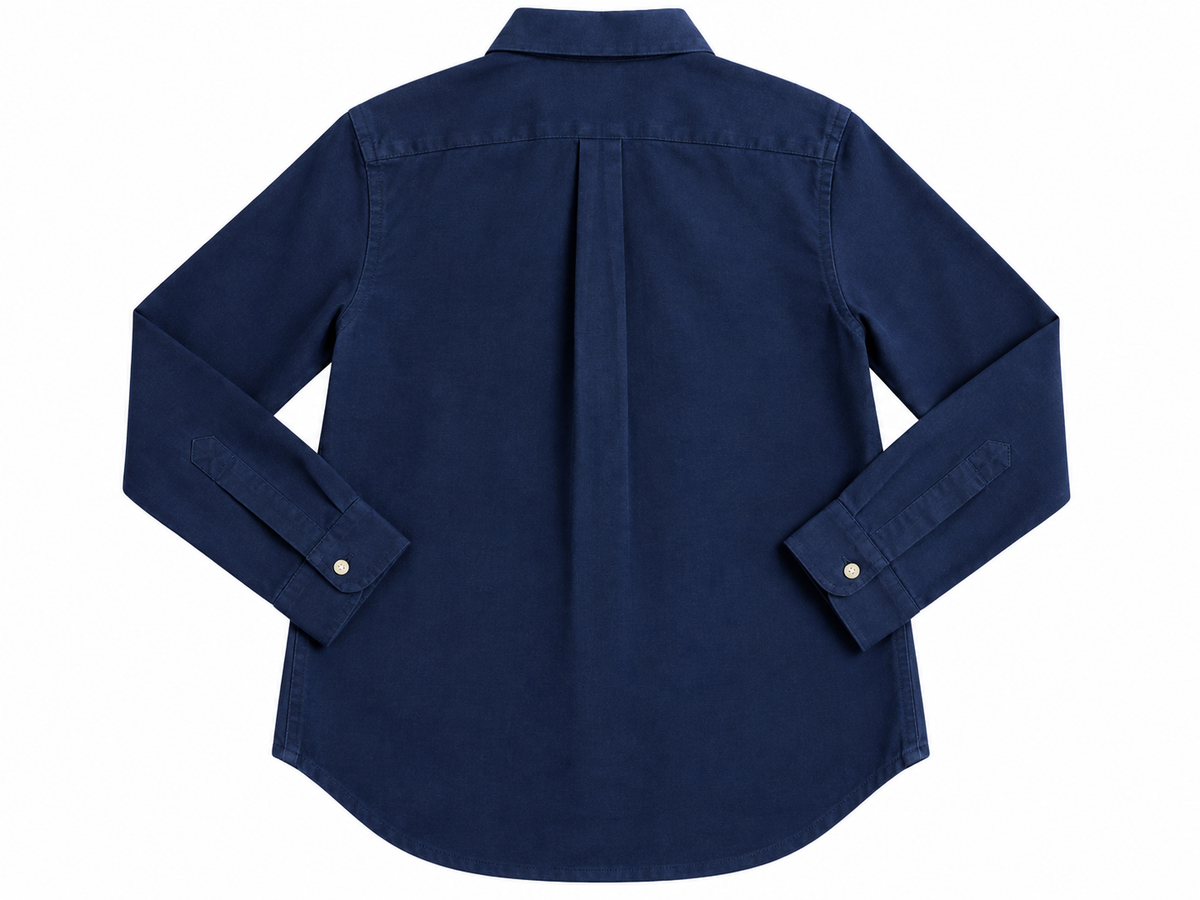 Polo Ralph Lauren Boys’ Linen Shirt – Navy Blue 8 years children