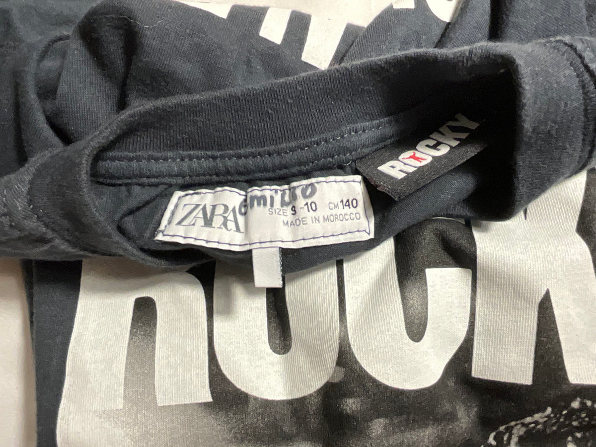 Zara Kids Rocky Graphic T-Shirt – 9–10 Years / 140 cm children
