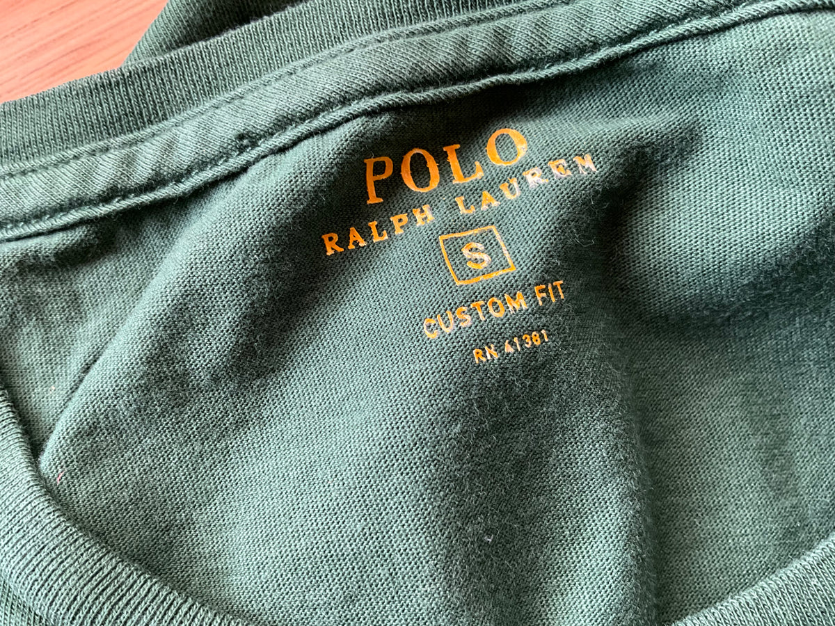 Polo Ralph Lauren T-shirt Sportsman in Green Size S small men