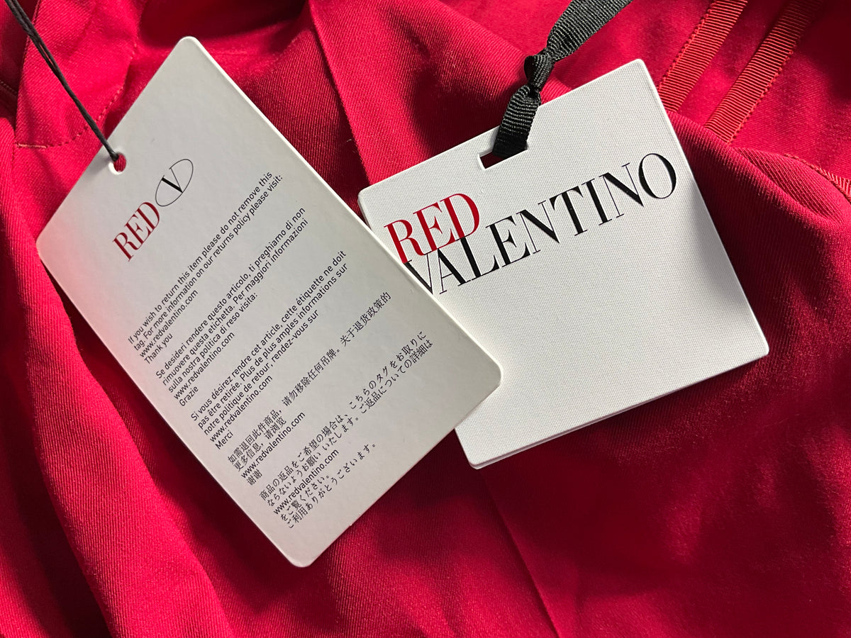 Red Valentino Straight Leg Pants Trousers size I 42 UK 10 US 6 ladies