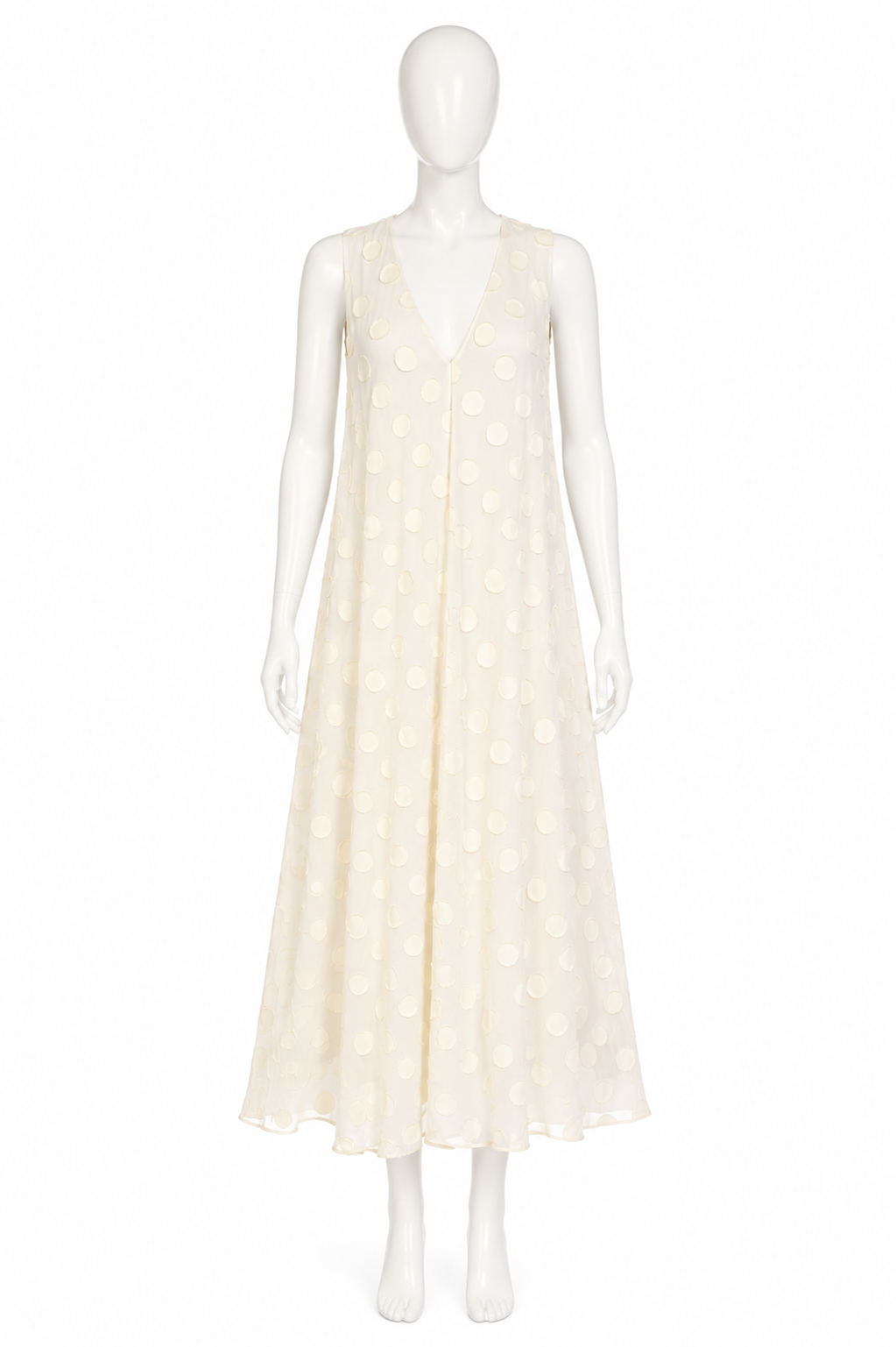 Eres Equinoxe Silk & Cotton Maxi Dress ladies