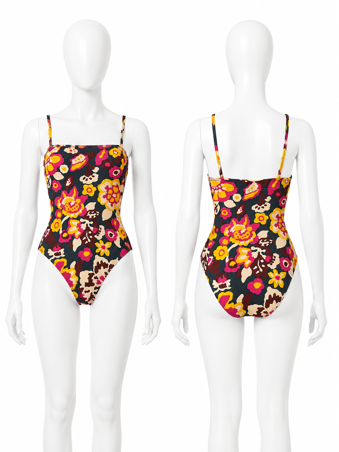 ERES Abstract Print One Piece Swimsuit size M medium ladies