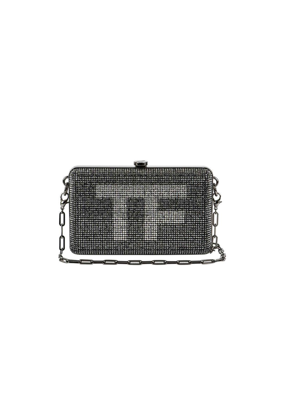 Tom Ford Crystal-Embellished Mini Clutch Bag with extra strap Handbag ladies