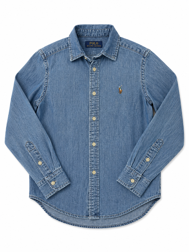 Polo Ralph Lauren Denim Shirt 8 years old children