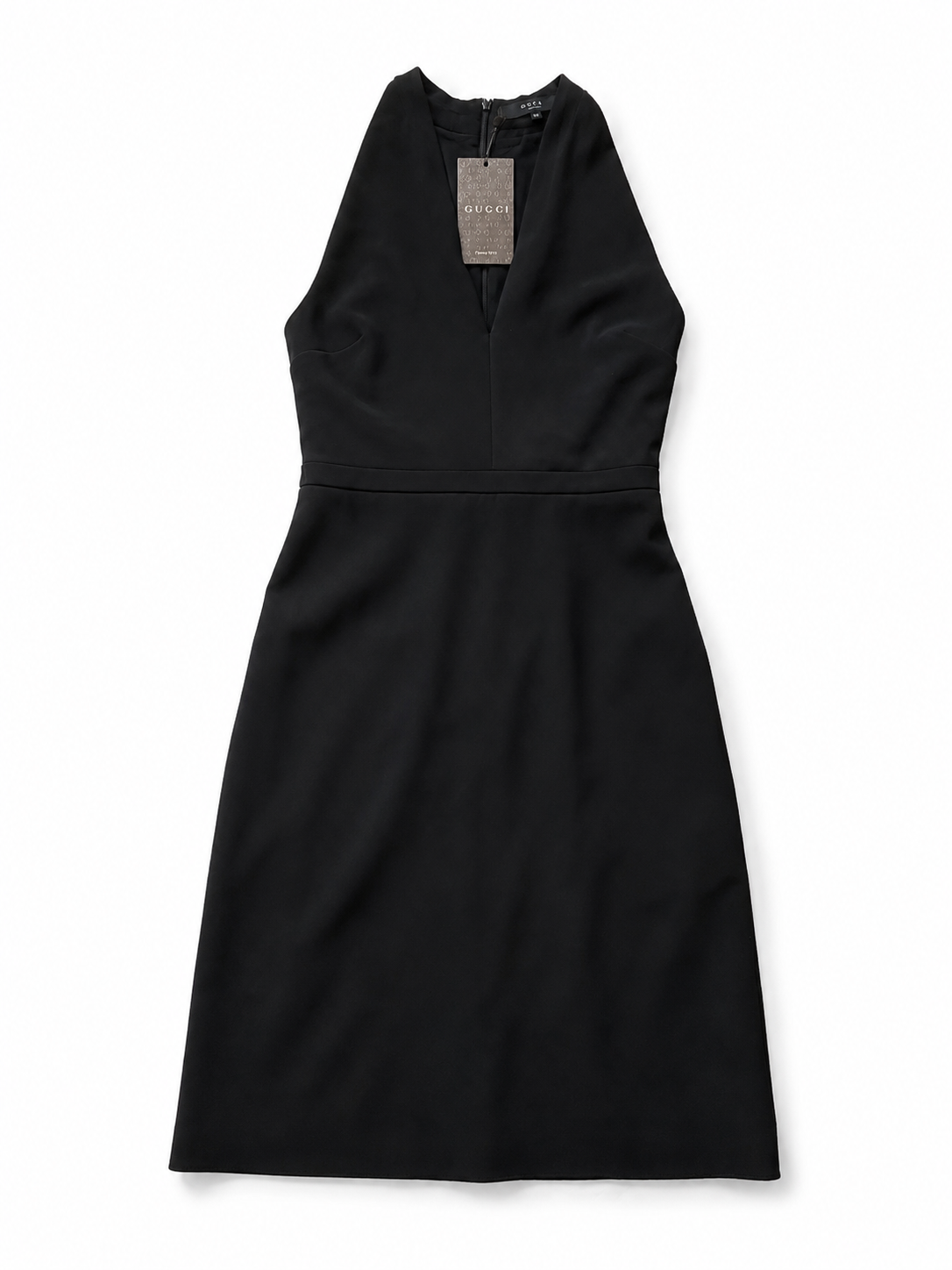Gucci Black Sleeveless Knee-Length Dress Size IT 36 / XS ladies
