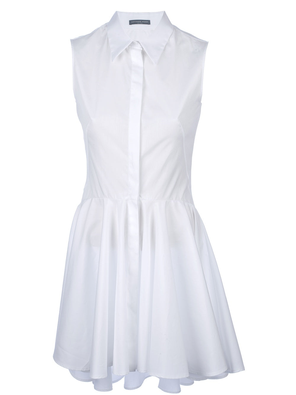 Alexander McQueen Sleeveless Shirt Dress ladies