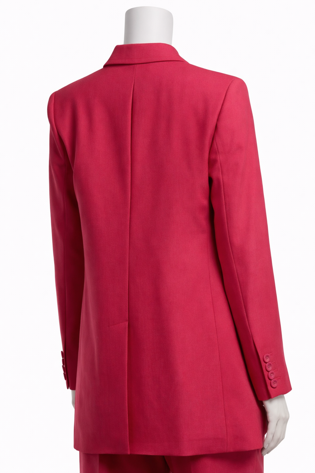 Racil Barbie Pink Wool 2-Pieces Pants Suit Size F36-38 ladies