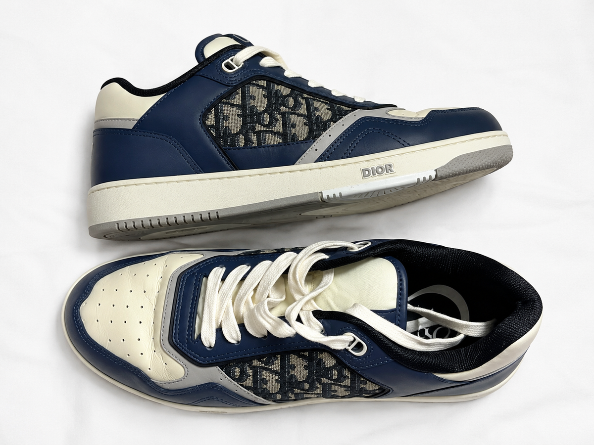 Christian Dior B27 Uptown Oblique Jacquard Low-Top Sneakers – Size EU 42.5 men