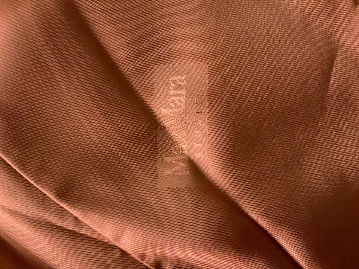 Max Mara Studio Virgin Wool Orange Coat Size I 46 F 44 US 12 UK 14 ladies