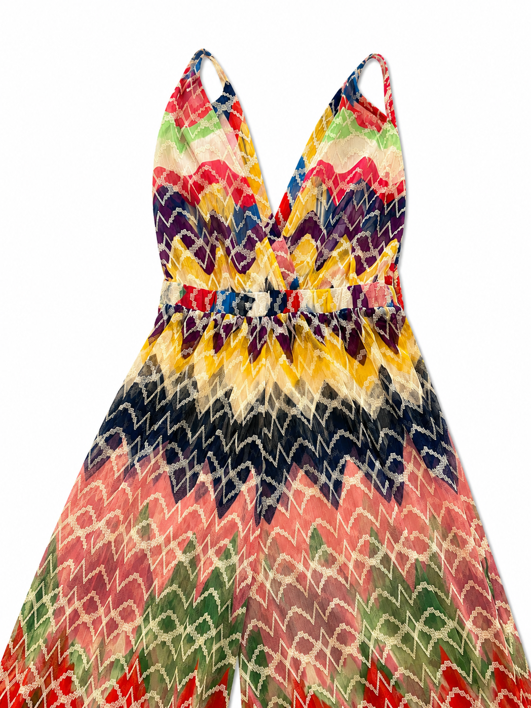 Missoni Mare Knit Zigzag Jumpsuit – Size IT 40 ladies