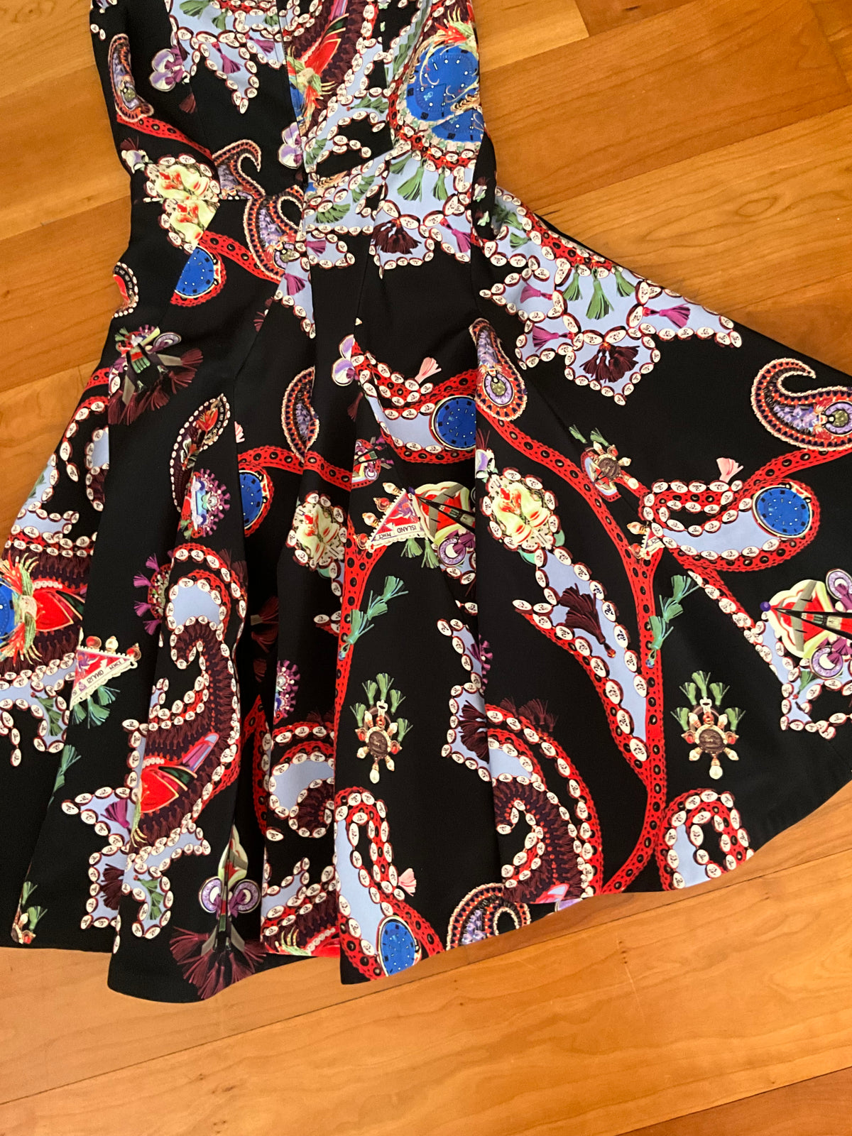 Mary Katrantzou Michelle Obama Fit & Flare dress size XS ladies