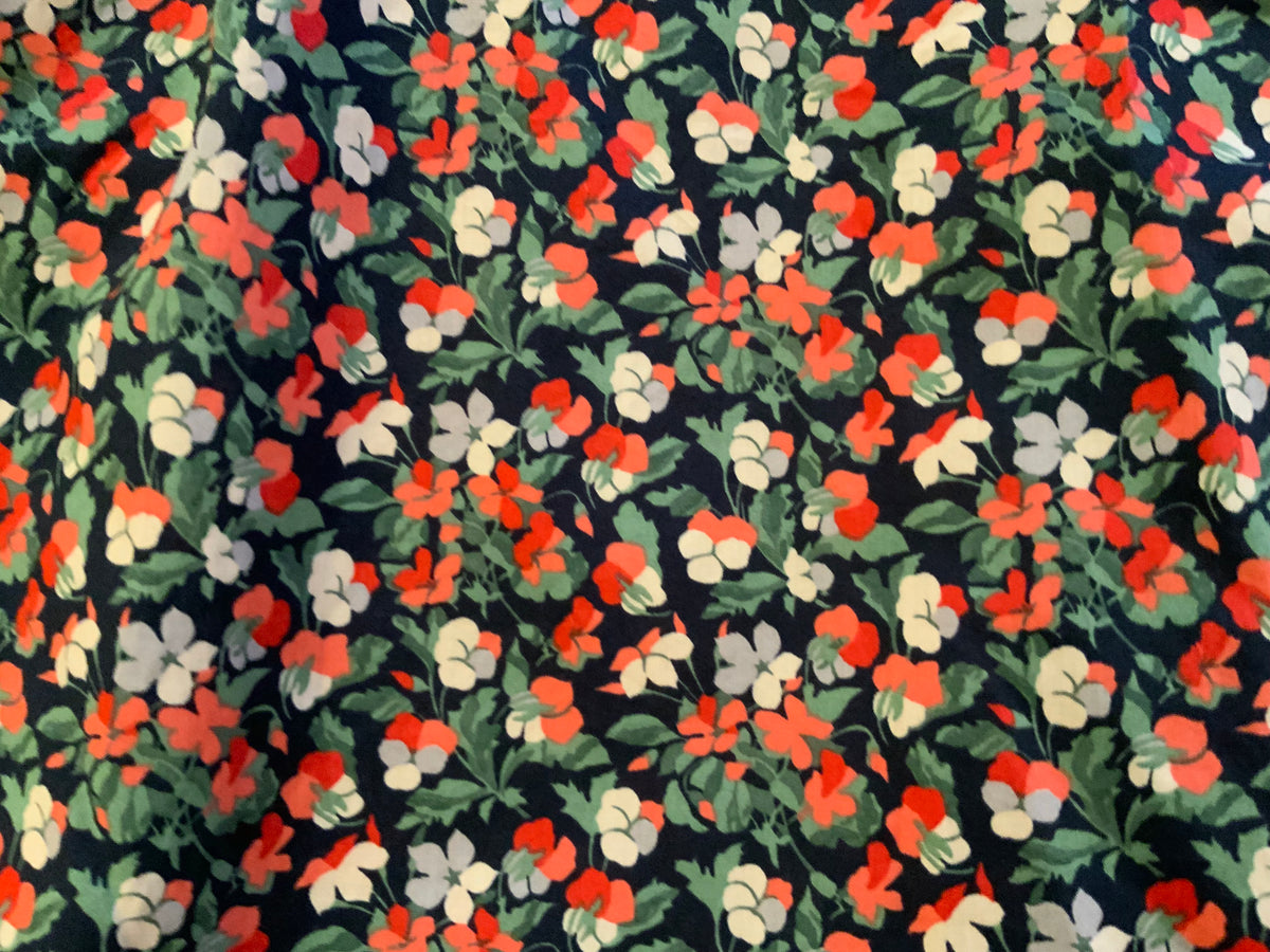 BONPOINT Girls’ Flowers Liberty Print Hand Embroidered BLOUSE SIZE 10 YEARS children