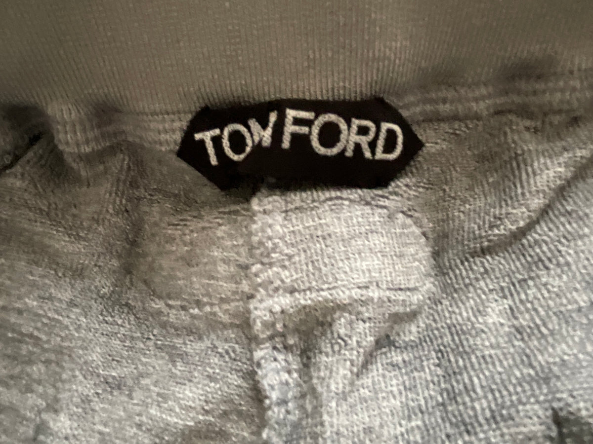 TOM FORD Silk and cotton drawstring shorts size M medium ladies