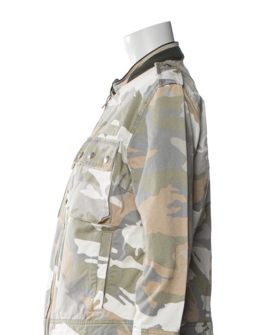 Zadig & Voltaire Kavy Camou Army Jacket Size M medium ladies