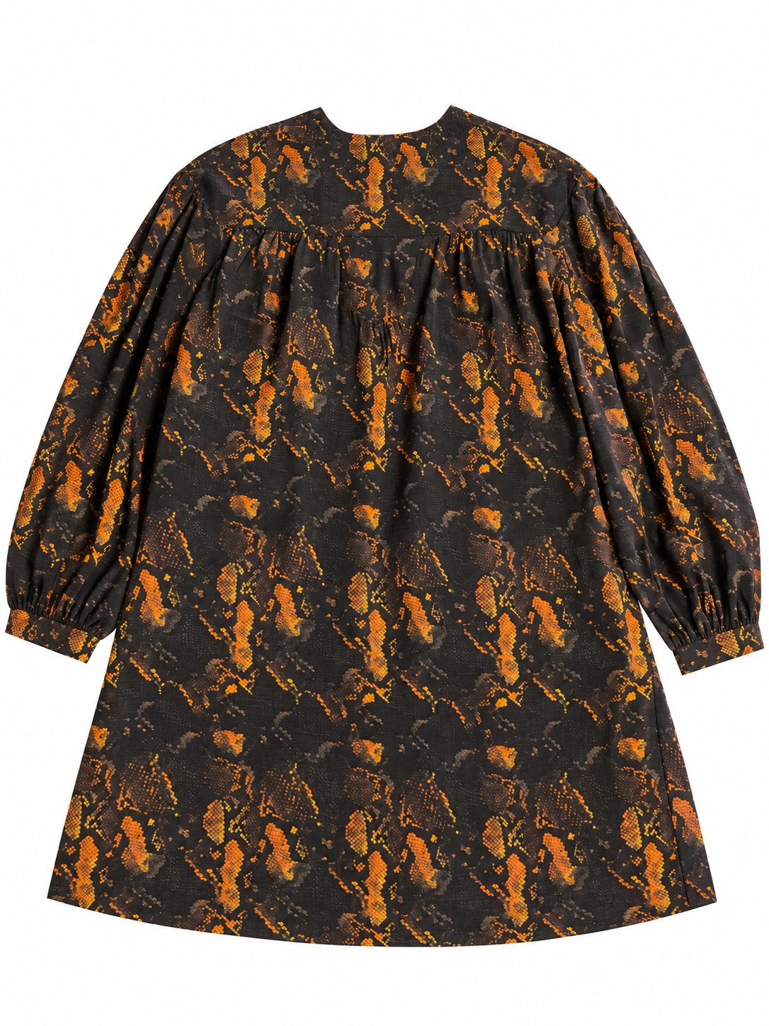 Zadig & Voltaire Défilé Ramela Python Print 100% Silk Dress Size S ladies