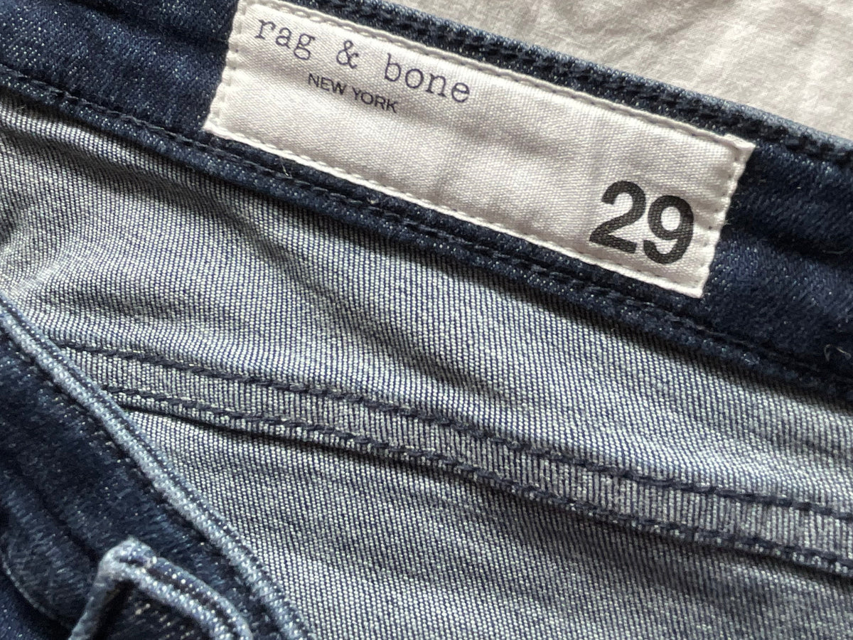 Rag & Bone Nina High-Rise Full-Length Skinny Jeans – Size 29 ladies