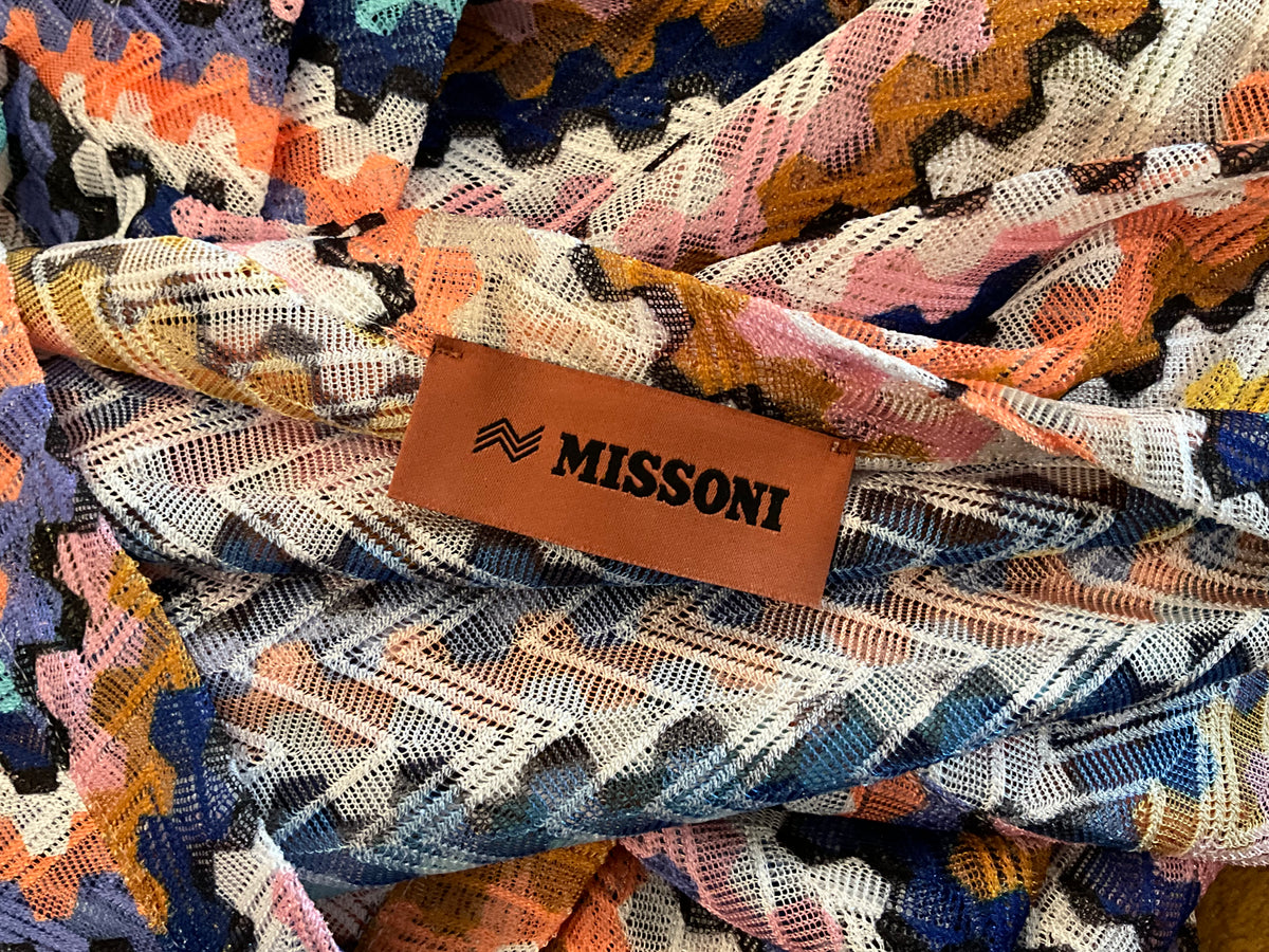 Missoni Zig Zag Oversized Kaftan Dress One Size Fits All Ladies