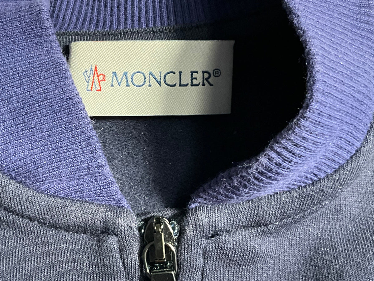 Moncler Kids Maglia Cardigan Navy Zip-Up Sweatshirt Age 2 / 92cm children