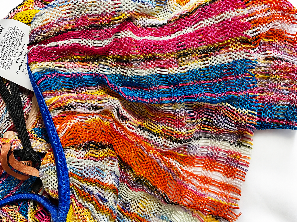 Missoni Open Knit Maxi Cover-Up Dress – Size 42 ladies