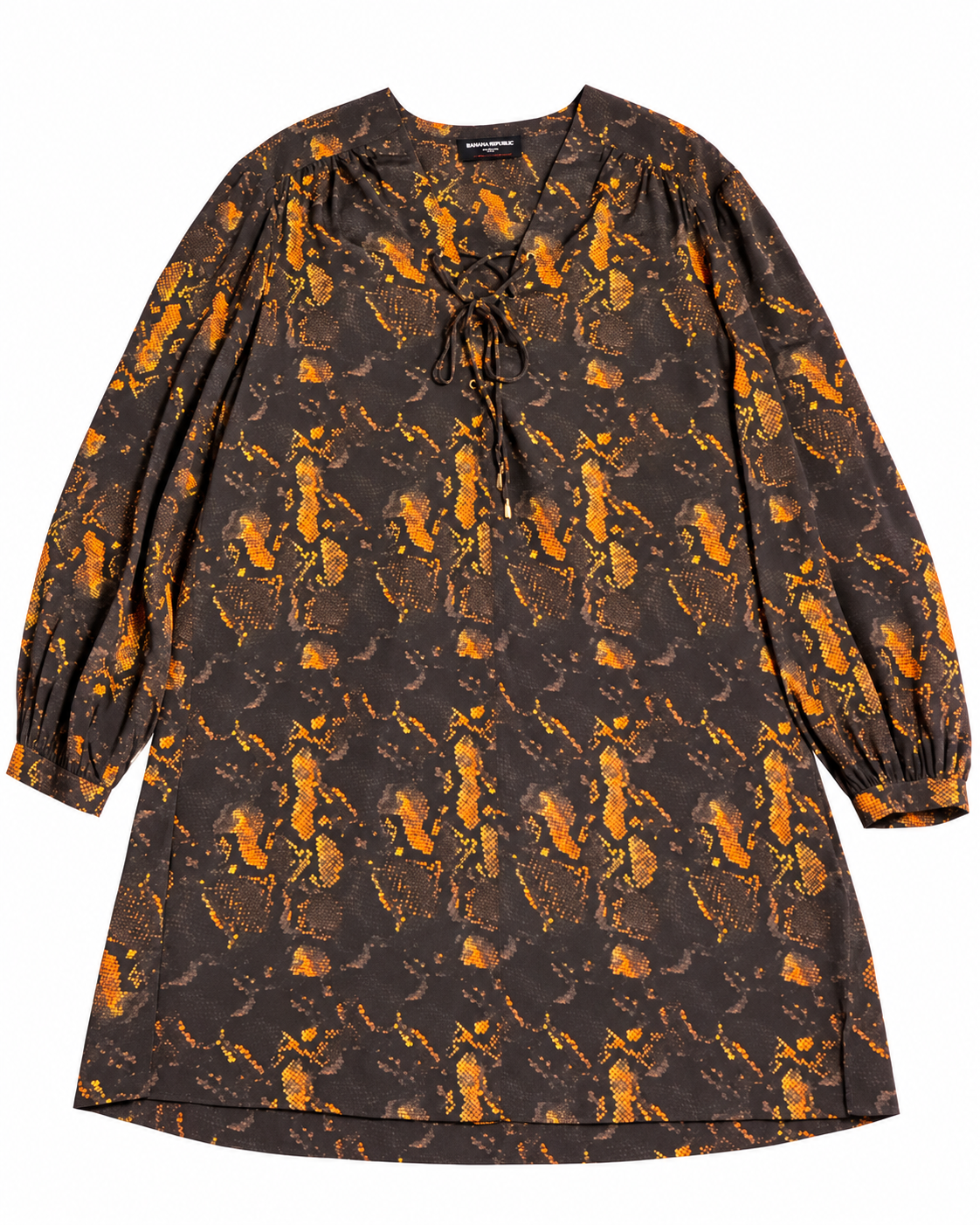 Zadig & Voltaire Défilé Ramela Python Print 100% Silk Dress Size S ladies