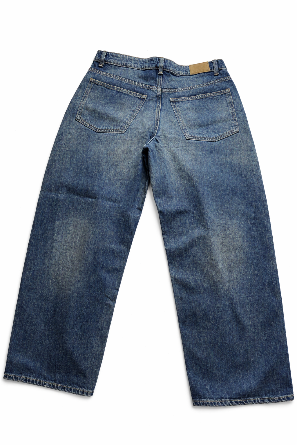 Zara BAGGY BARREL MID-WAIST JEANS Size M MEDIUM LADIES