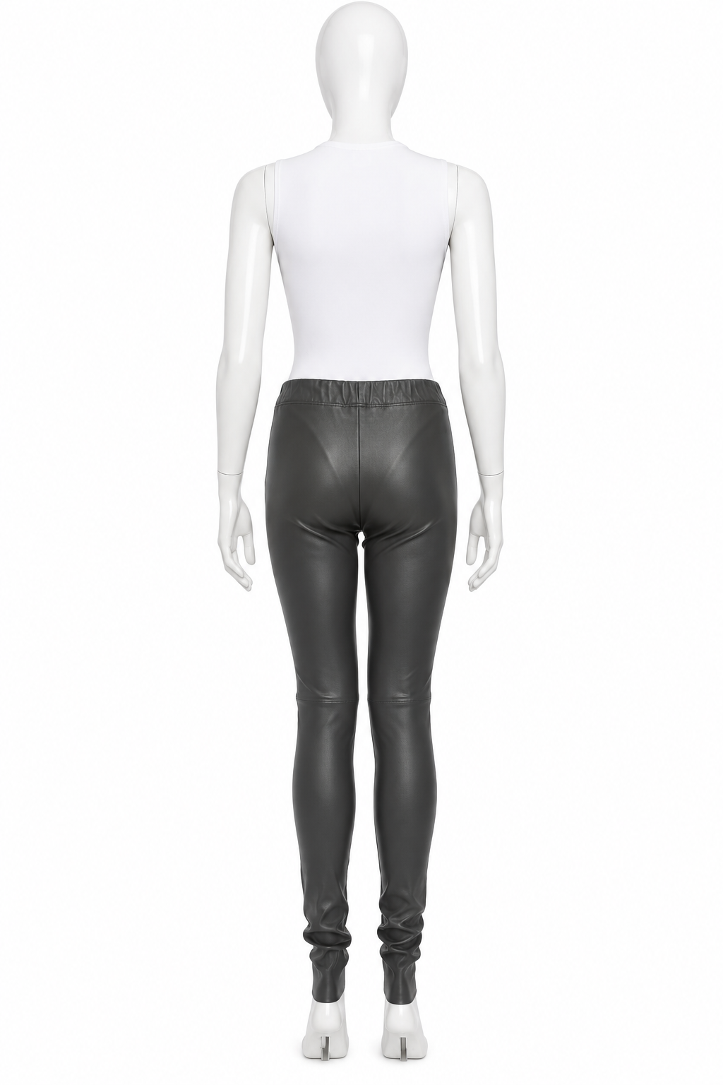 Joseph Lambskin Leather Skinny Leggings Trousers – Size 36 ladies