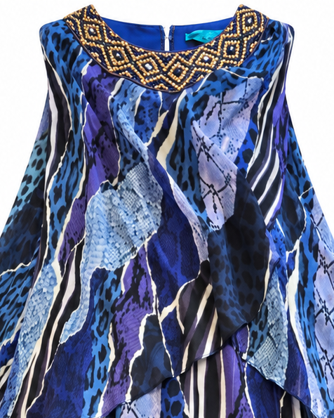 Matthew Williamson Silk Embellished Maxi Gown ladies