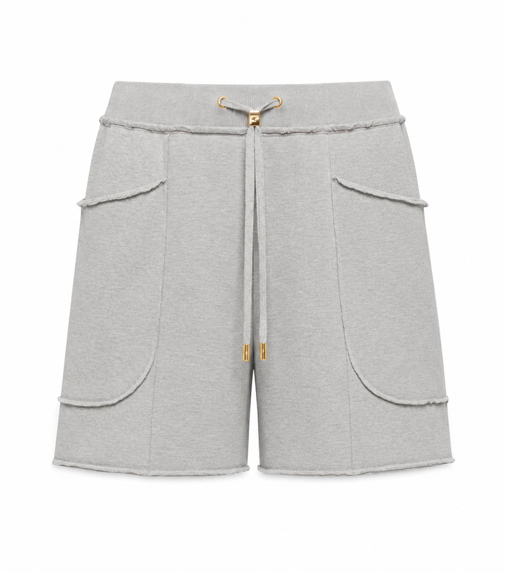 TOM FORD Silk and cotton drawstring shorts size M medium ladies