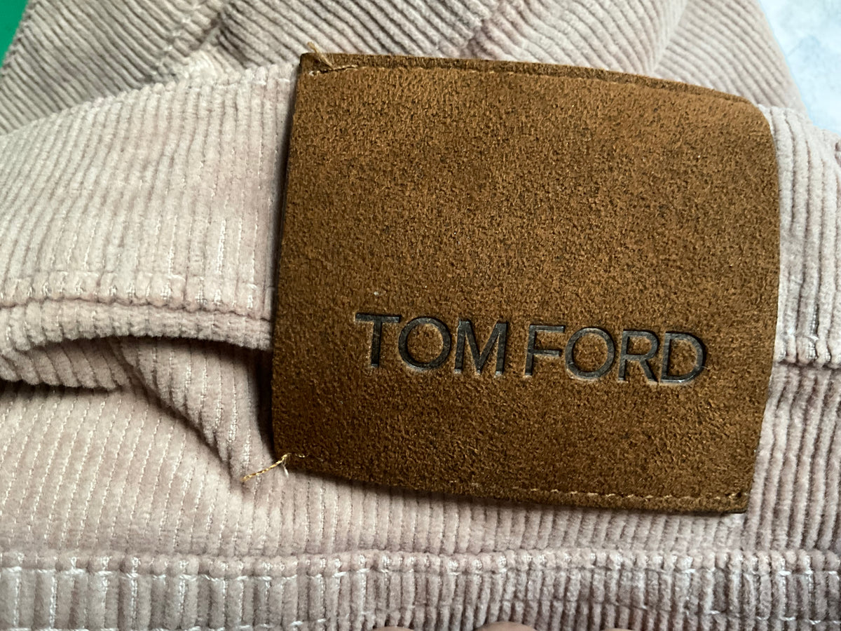 TOM FORD - Slim-Fit Stretch-Cotton Corduroy Trousers size 33 Men